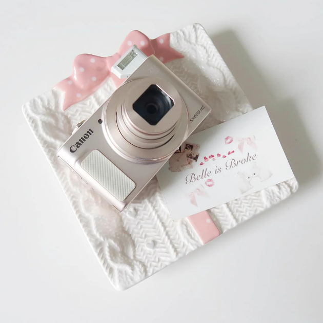 Camera Can S625 Silver and Pink Cameras-and-accessories