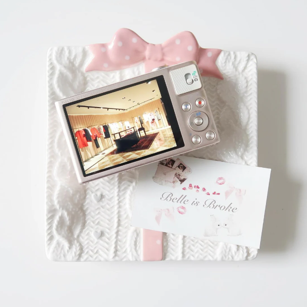 Camera Can S625 Silver and Pink Cameras-and-accessories