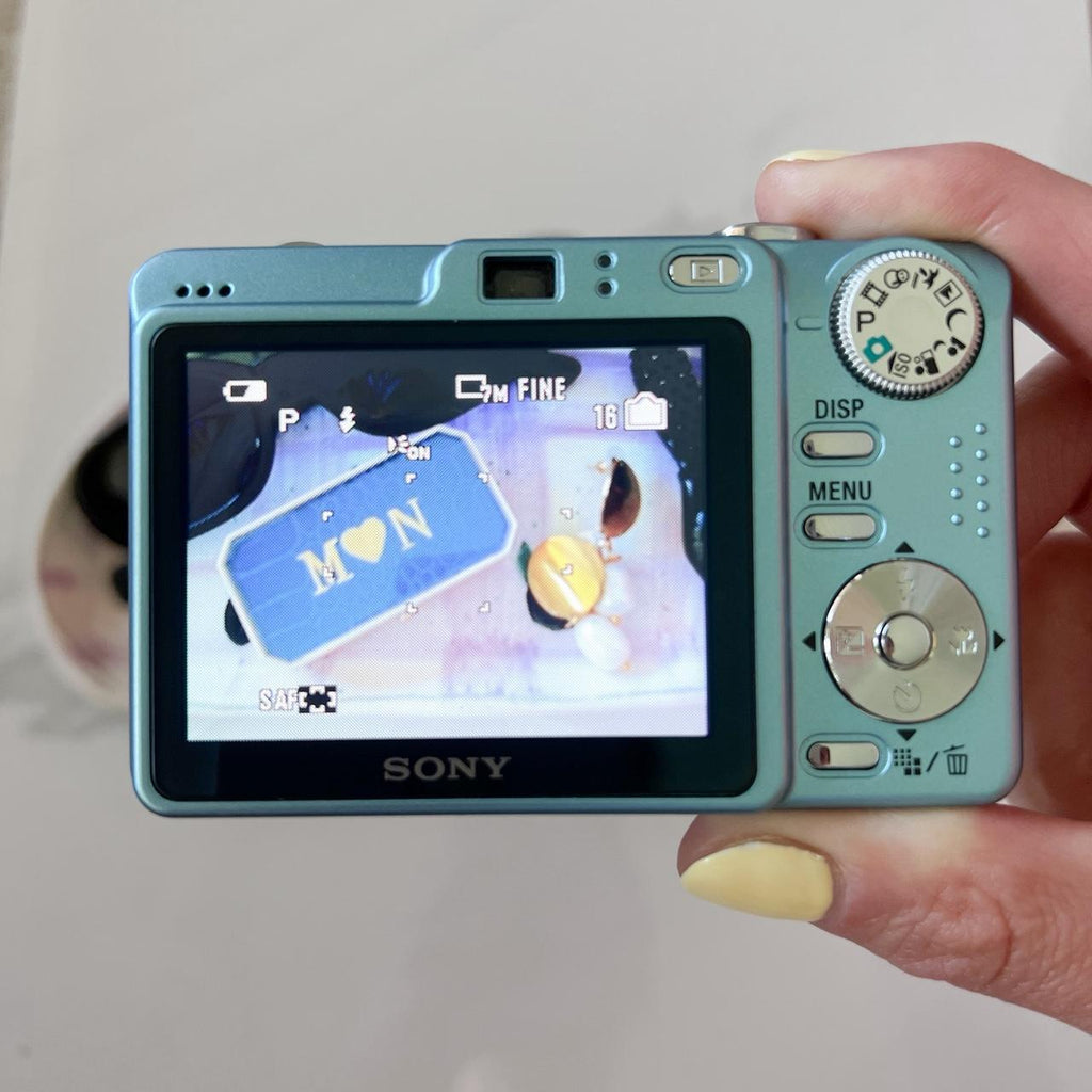 Sony Cybershot DSC-W55 digital camera