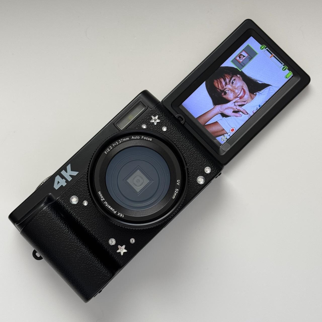 4K UltraHD Digital Camera  ‧˚ ⟡ 🎱 In Box Bundle♡...