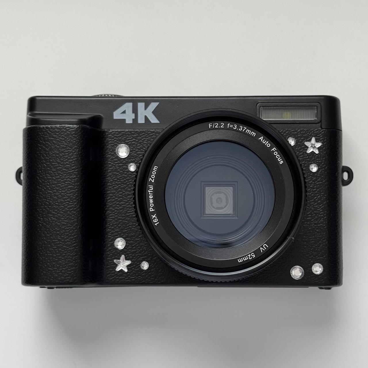 4K UltraHD Digital Camera  ‧˚ ⟡ 🎱 In Box Bundle♡...