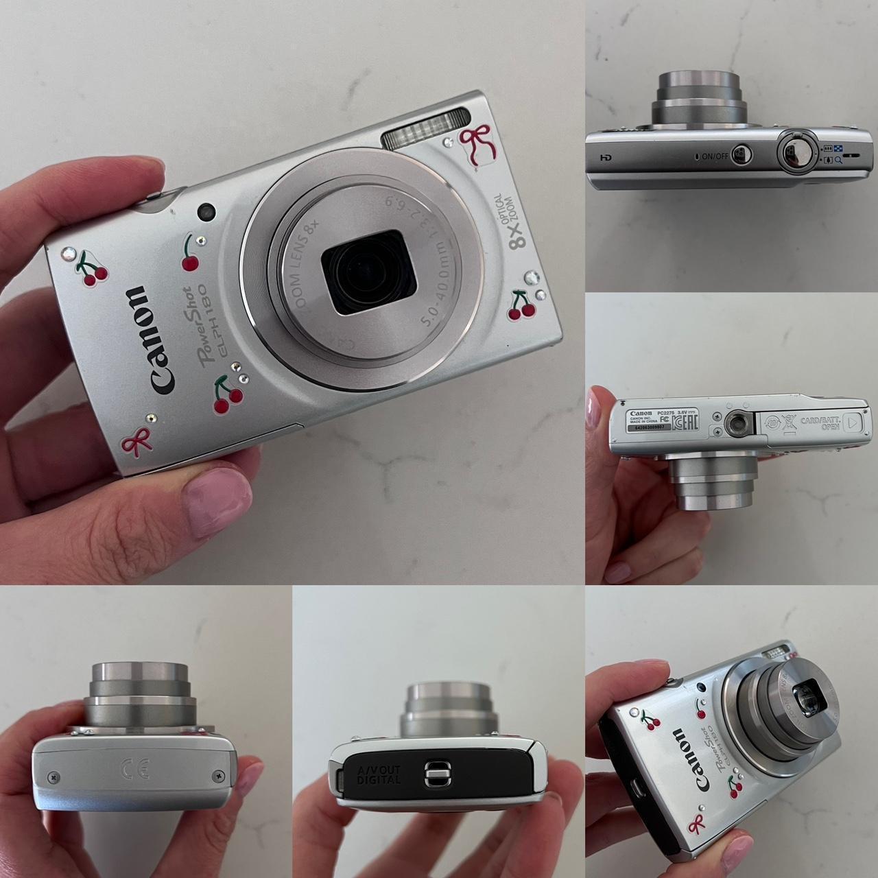 Canon Powershot 180 IS ELPH digital camera kit